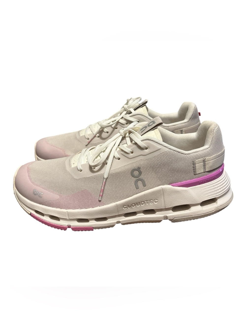 On Running Brand Cloud Cloudnova form 2 white&Pink 2025